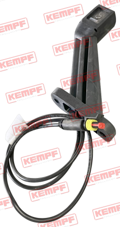 105100 Kempf Begrenzungsleuchte, Umrißl. re. LED senk, L=2000mm Buchse Su.Seal